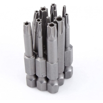 12 sztuk 1/4 Cal zestaw wkrętaków bitów Torx [13050000337]